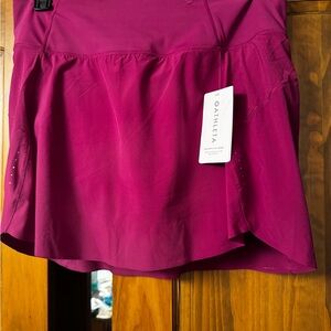Athleta Magenta Circle Skirt
